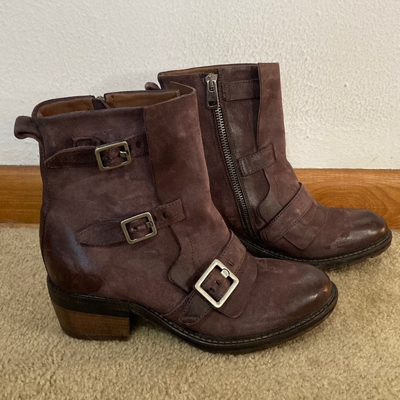 A.S.98 Shoes - A.S.98 Ankle Boots Eggplant EU37 US7